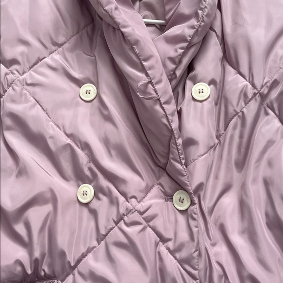 Free People Blush Pink Oversized Puffer Puffy Jacket - Picture 3 of 6